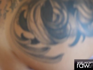 Inked PAWG Stephanie Love Comes Over For Big Cock