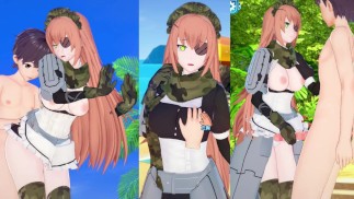 [Hentai Game Koikatsu! ]Have sex with Big tits OVERLORD CZ2128 Delta.3DCG Erotic Anime Video.
