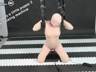 Waking up as a little Puppy 2 with Fucking Machine