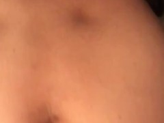 Asian wife’s creamy pussy almost makes me cum