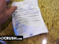 DadCrush - Strict Stepdad Spanks And Disciplines His Naughty Stepdaughter For Misbehaving In Class - Screenshot 1 of 16 - Dadcrush