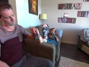Preview 4 of My Step Aunt Let me Worship her Gorgeous Feet! (1080p HD PREVIEW)