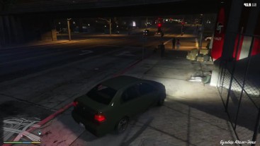 Папочка трахается с уличной проституткой-GTA часть 5