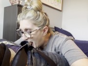 Preview 4 of StepMom Sucks My Dick And Gets A Oral Creampie
