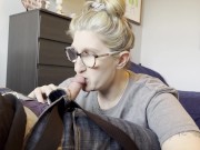 Preview 6 of StepMom Sucks My Dick And Gets A Oral Creampie