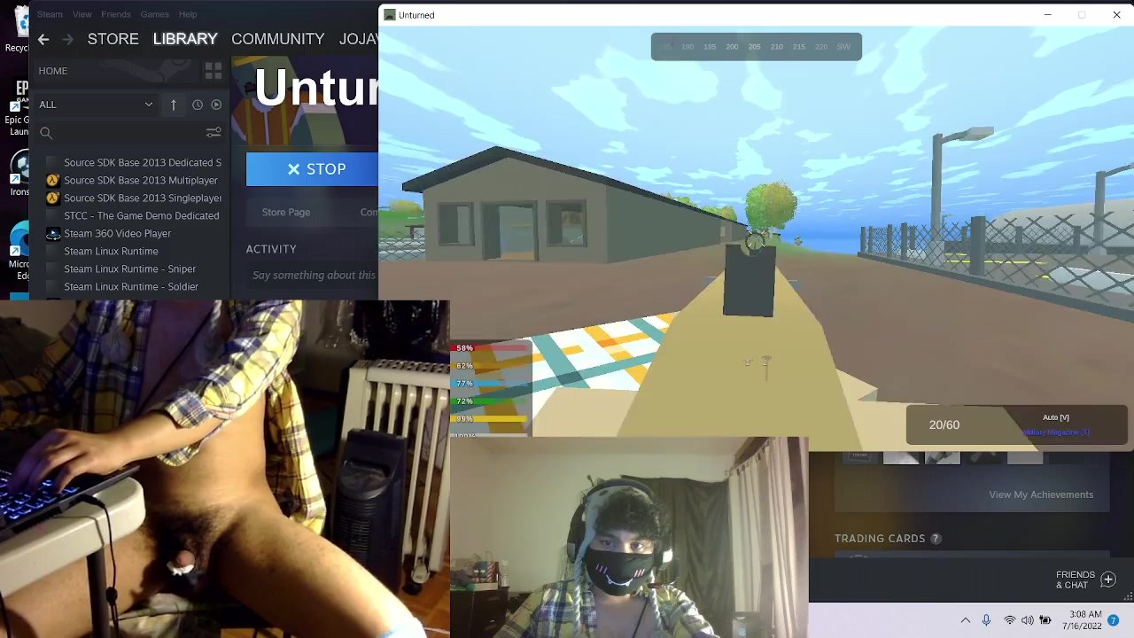 Vibrator while Playing Unturned Europe Map 3 - Pornhub.com