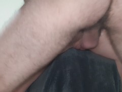 I fuck her ass and pussy and cum on them