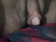 Preview 3 of Trans FTM jerking off and spanking big clit close up
