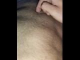 Close up belly button