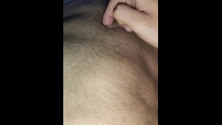 Close up belly button 