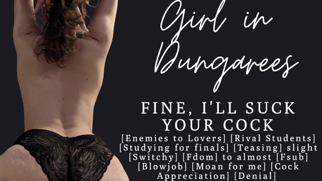 ASMR  Just shove your cock in my mouth to shut me up  Switchy Blowjob