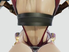 POV Futa Ivy Valentine Fucks Taki Soul Calibur BDSM Bondage 3D Hentai