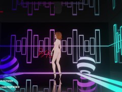Sexy NUDE Misaka Love Dive Blender MMD 1520