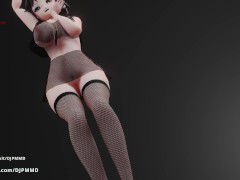 Busty Rachel Dumb Dumb Blender MMD 1521 - Screenshot 2 of 16 - Hentai