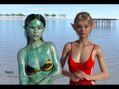 Callisto #16 Threesome With Two Hot Alien Chicks On Vacation