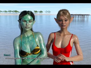 Callisto #16Threesome With Two Hot Alien_Chicks On Vacation