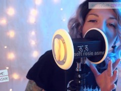 SFW ASMR Rare Mouth Sounds with Delay - PASTEL ROSIE Amateur Youtuber - Trippy Ear Tease Tingles
