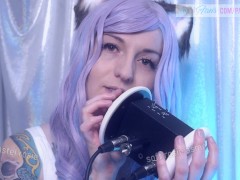 SFW ASMR Kitty Counting You to Bedtime - PASTEL ROSIE Neko Girl Cosplay - Relaxing Amateur Twitch