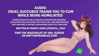 Cruel Succubus Trains You To Cum While Humiliating You