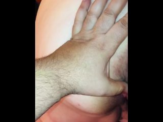 POV Fat Pussy Gaped and Fucked Doggy Style, Thumb_In Asshole