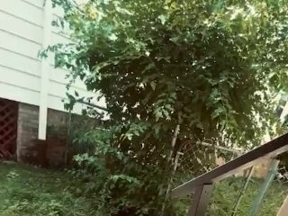 Outside is fun but they caught me