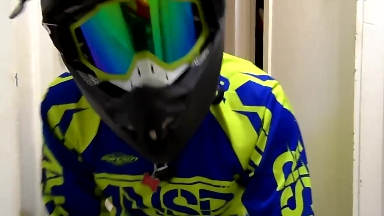 motocross rider jerks off