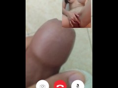 Video Fuck my hot ex-girlfriend on phone call