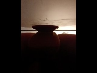 sloppy pussy, vertical video, dripping wet pussy, dildo riding