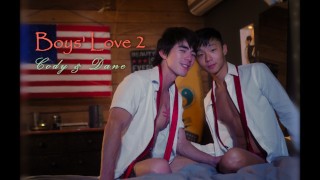 Yaoi Boys' love, Asian college twinks fuck all night