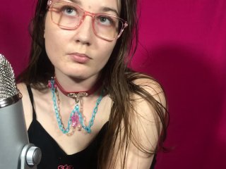 college, asmr, role play, solo female