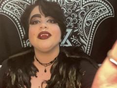 POV Roleplay: BBW Vampire Compels You to Eat Fat Pussy Before Biting You