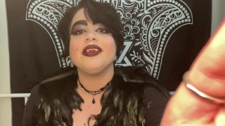 POV Roleplay BBW Vampire Compels You To Eat Fat Pussy Before Biting You