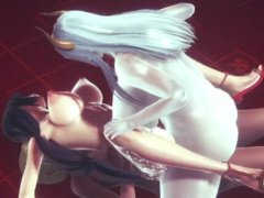 futas kaguya and tsunade fuck hanabi