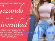 Preview 3 of Confesiones De Una Universitaria Relato Narración Erótica Voz Real Latina Argentina Audio Only asmr