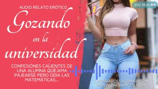 Bekentenissen Van Een Universiteitsstudent Verhaal Erotische Vertelling Echte Stem Latina Argentinië Alleen Audio Asmr