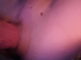 Huge toy destroys tight ass!