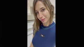 Sucking Cock And Asking For Milk On Her Face Hot Argentina
