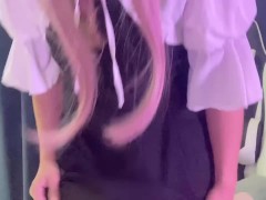 地雷系女装子、痙攣オナニー - Screenshot 1 of 16 - Japanese