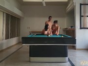 Preview 4 of I teach my girlfriends a more fun way to play pool