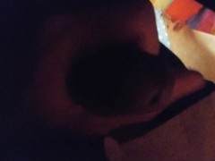 Short clip nighttime masturbating to @roxycums69 playlist  