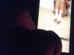 Masturbating to @roxycums69's mirror POV vid  2/3