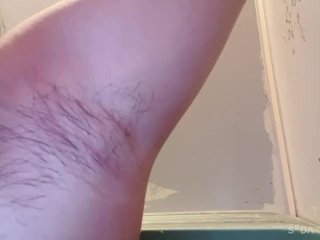masturbation, fetish, massage, armpit hair