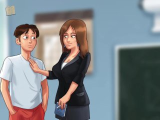 adult visual novel, pc gameplay, brunette, old