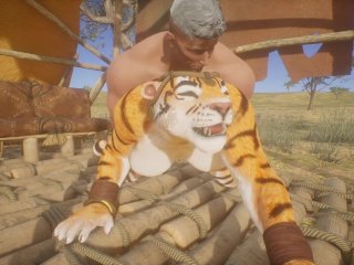 Tiger Girl in theSavannah / Patreon Request