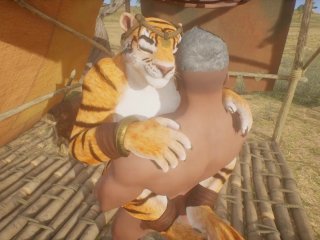 Tiger Girl inThe Savannah / Patreon Request