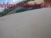 Preview 3 of Hot Couple Fucking in the Pool (I Think The Neighbors Saw)