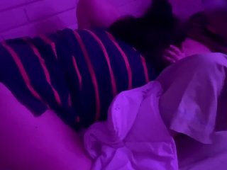 my mom's young friend came to see_us and we shared bed PART II