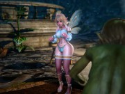 Preview 5 of Fairy Loses Her Virginity To A Big Dick Goblin (3D)