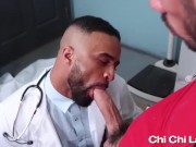 Preview 6 of Doctors Damian Taylor and Marco Lorenzo fuck with Amone Bane