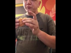 Piggy eats McDonald’s for Link 
